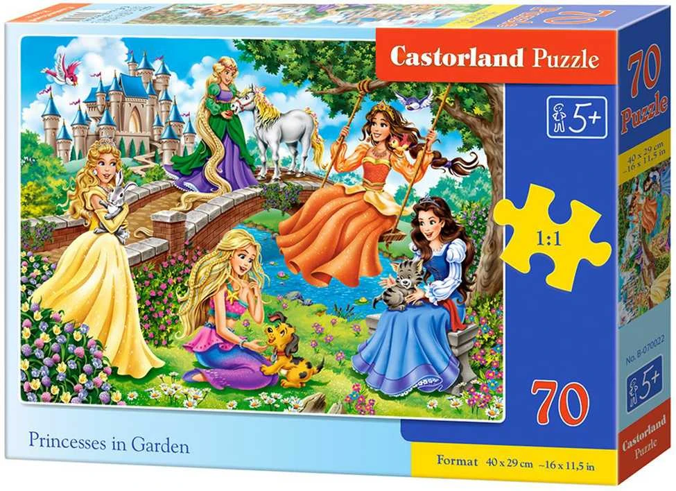 Castorland Dėlionė 70 vnt. - Princesės