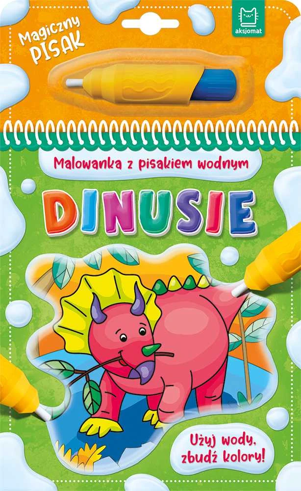 Aksjomat Axiom spalvinimo knygelė su vandens žymekliu Dinusie 69823
