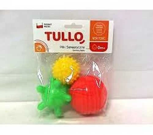 Kamuoliukai sensoriniam vystymui žalias Tullo, 3 vnt., 453