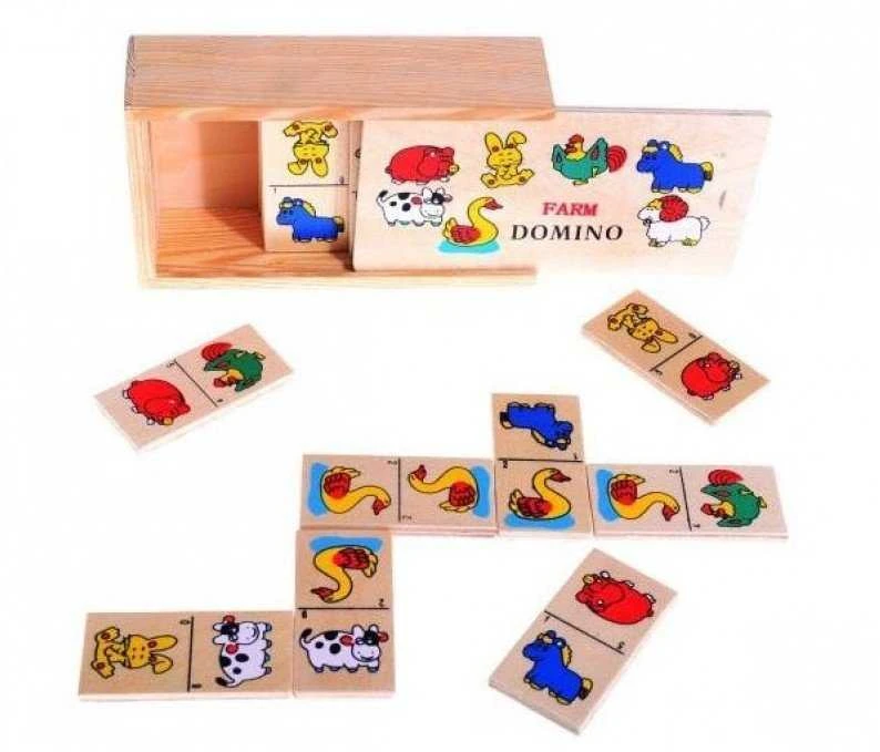 SMILY PLAY SPW83591 Medinis Domino ūkis