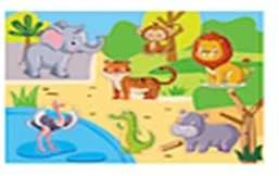 Dėlionė Anek Smily Play Layout.wood.safari SmilyPlay SPW83614 36146
