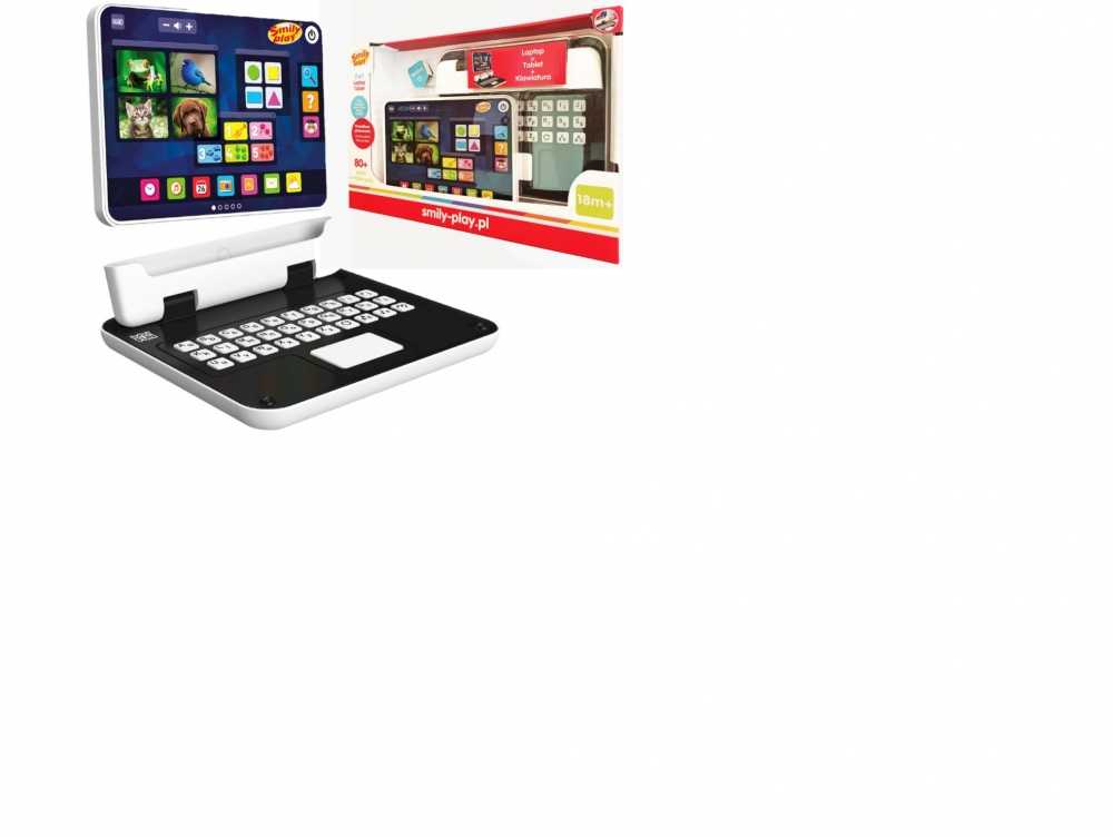 Anek Smily Play *****Nešiojamas kompiuteris i tablet 2w1 SmilyPlay SP83680 36801