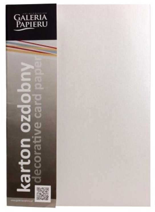 ARGO Galeria Papieru Dekoratyvinis popierius MILLENIUM A4 baltas 220g 20l