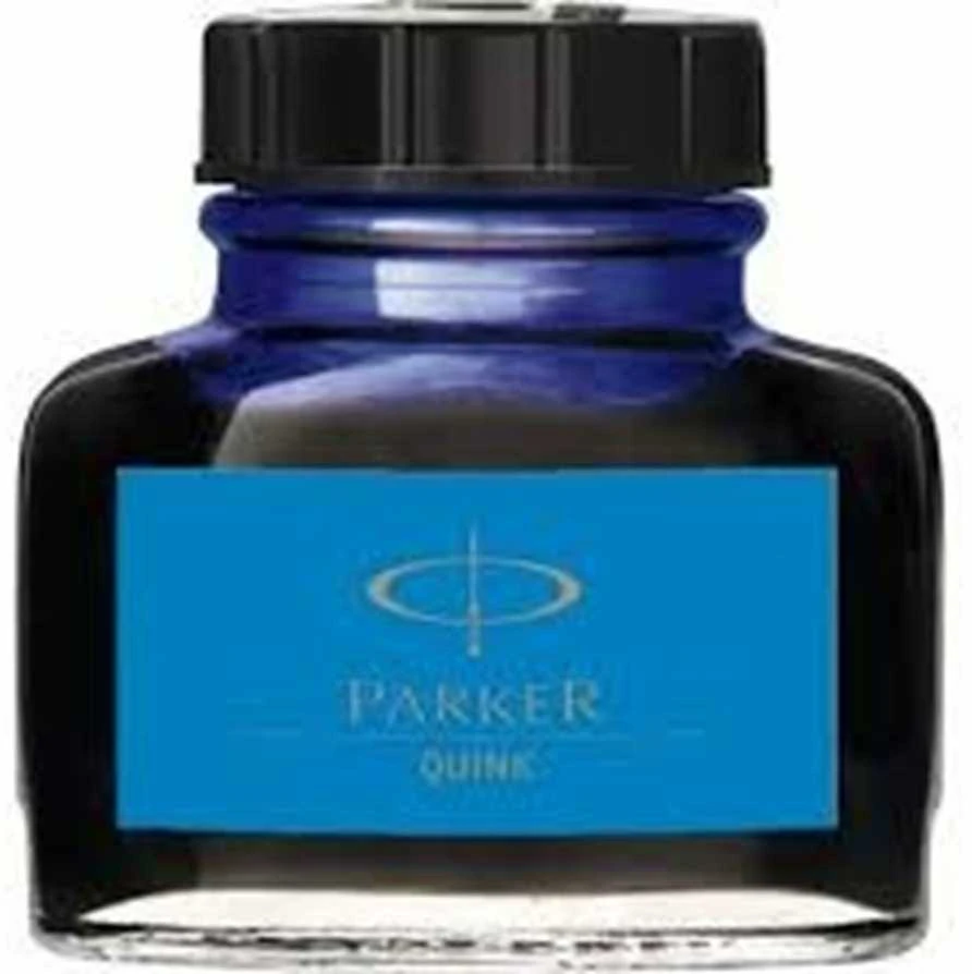 Rašalo buteliukas PARKER Quink papildymui, 57ml, mėlynas