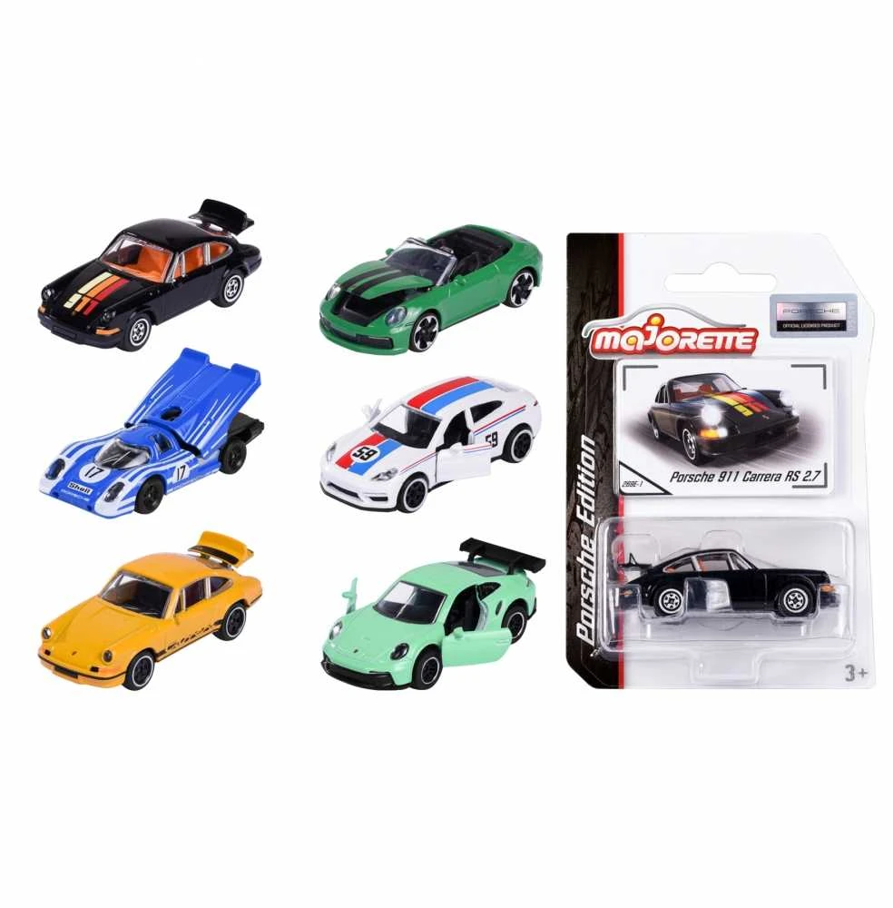 Žaislinių mašinėlių rinkinys Majorette Porsche Premium Cars