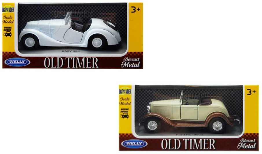 Welly seni automobiliai