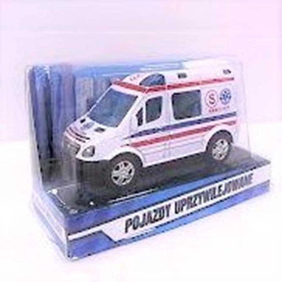 HKG Hipo Mini Van Ambulance 8cm dėžutėje p24