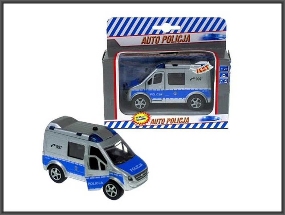 Lean Cars Hipo Van Police 11cm su balsu