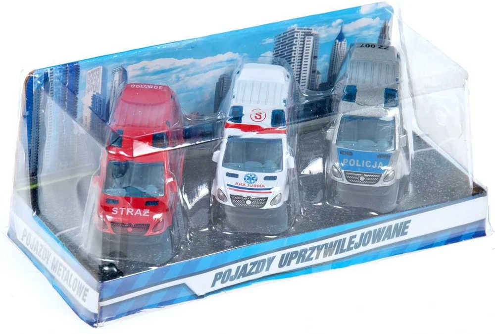HKG Privilegijuotas Hipo Mini Van 8cm 3 vnt