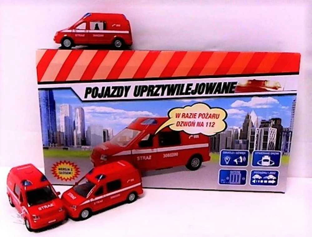 „Hipo Auto Van“ – gaisrinė su garsu (HKG078)