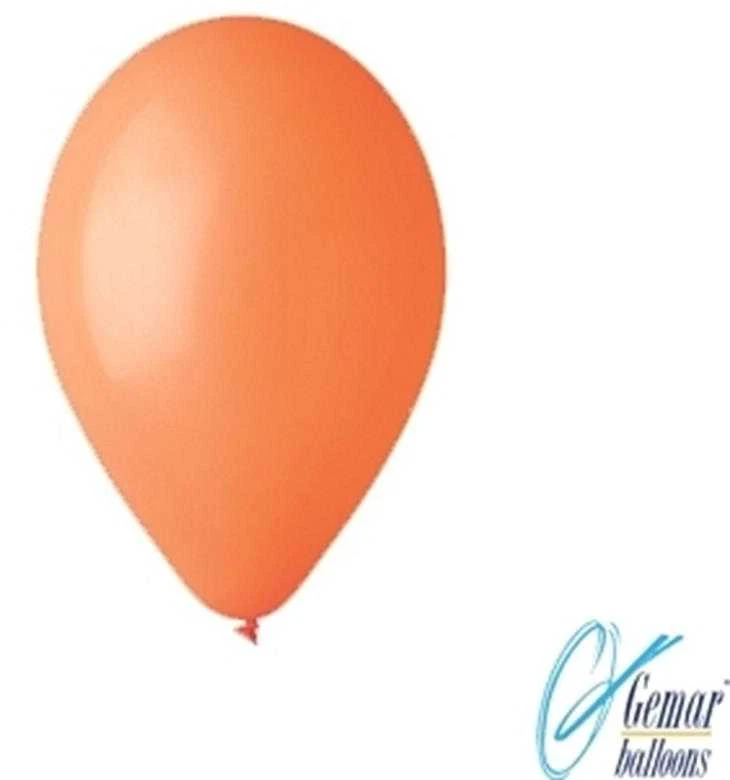 Oranžinis pastelinis balionas G90