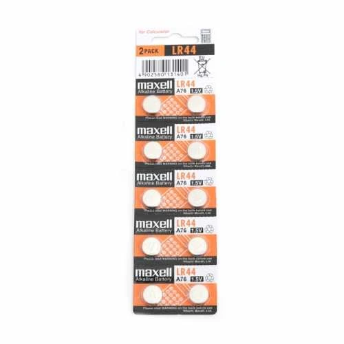 Baterija - Maxell G13 LR44 Alkalinė 1.5V 10Vnt