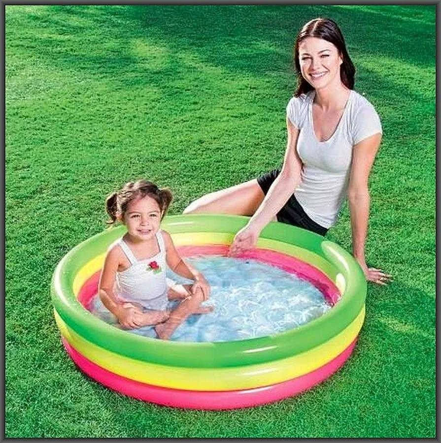 BESTWAY pripučiamas baseinas 102cm x 25cm, 51104