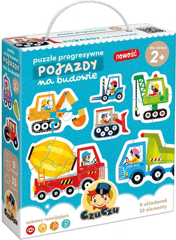 CzuCzu Dėlionė 33 vnt. - Transporto priemonės