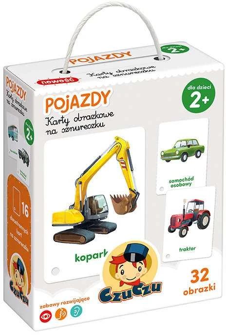 *CZUCZU PAVEIKSLĖLIŲ KORTELĖS ANT VIRTUVĖS, transporto priemonės, 2+