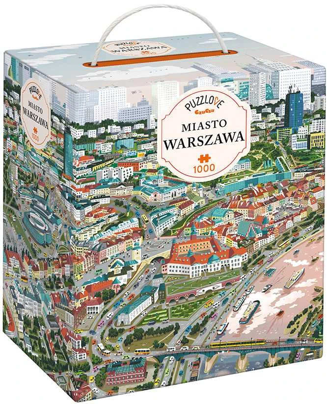 CzuCzu Dėlionė 1000 vnt. - Varšuvos miestas