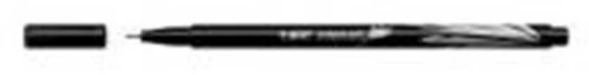 Bic Rašiklis Fineliners Intensity Fine, juodas, pakuotėje 12 vnt. 449206