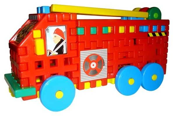 Czako ugniagesių brigados statybiniai blokai