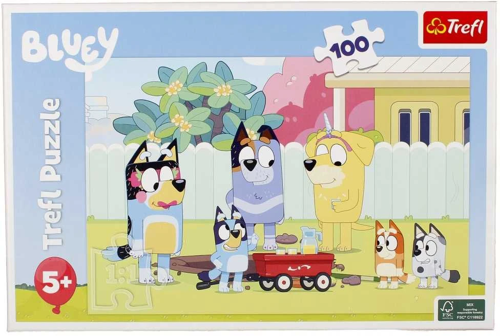 Trefl Dėlionė 100 vnt. - Bluey šuniukai