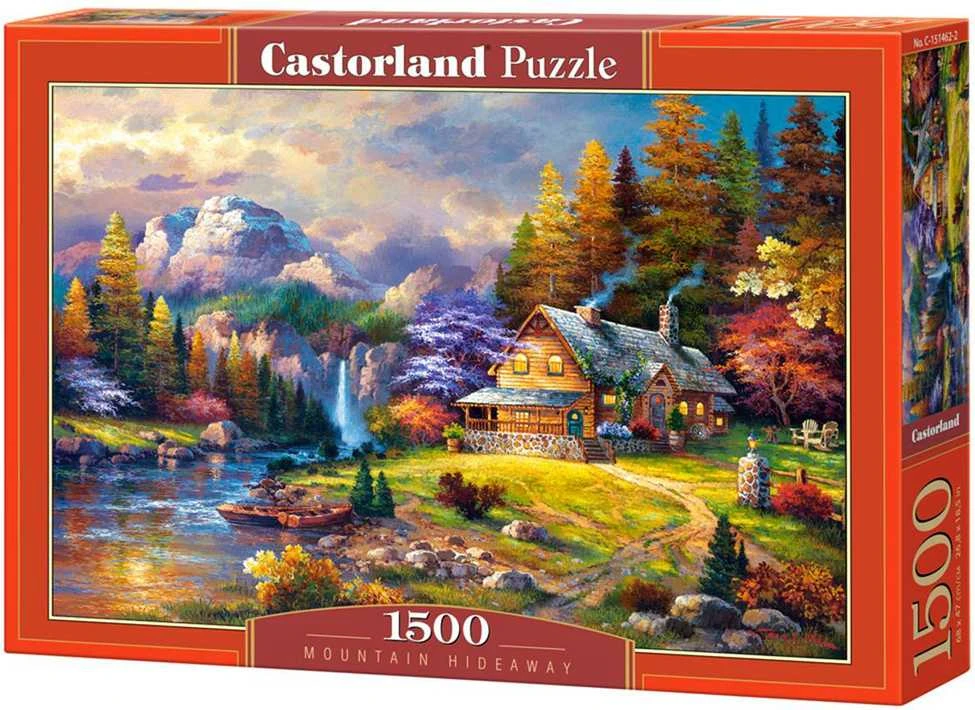 Castorland Dėlionė 1500 vnt. - Kalnai