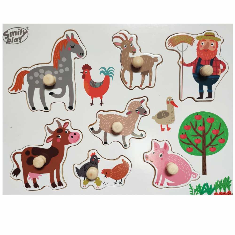 SMILY PLAY SPW83803 medinės dėlionės