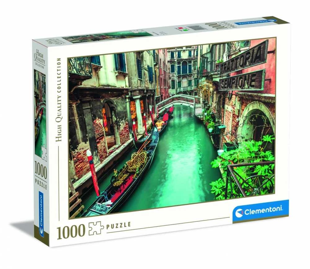 Clementoni Dėlionė 1000 vnt. - Venecijos kanalas, Italija