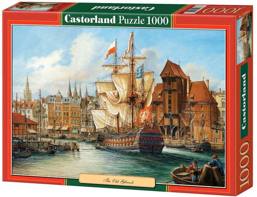 Castorland Dėlionė 1000 vnt. - Senojo Gdansko kopija