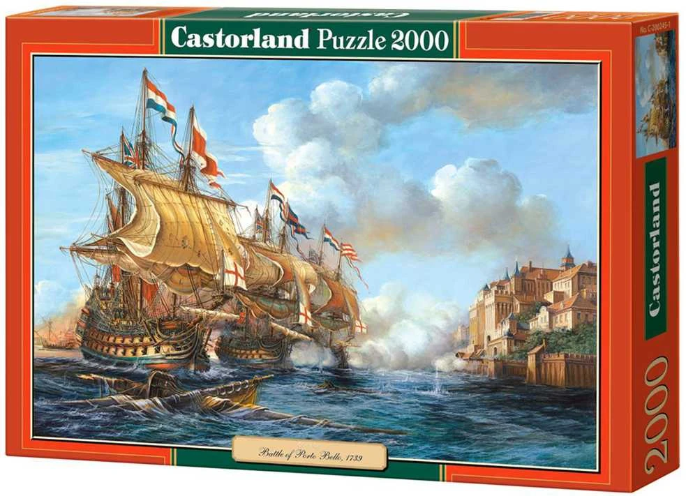 Castorland Dėlionė 2000 vnt. - Nuskendęs galeonas