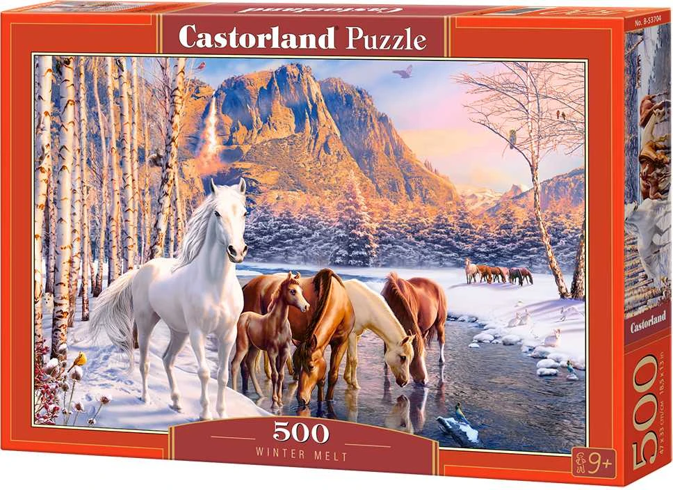Castorland Dėlionė 500 vnt. - Žiema