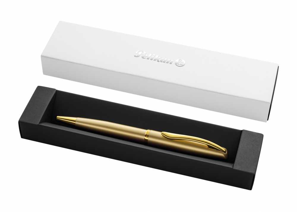 Pelikan Tušinukas JAZZ NOBLE elegance yellow auksinis dėžutėje