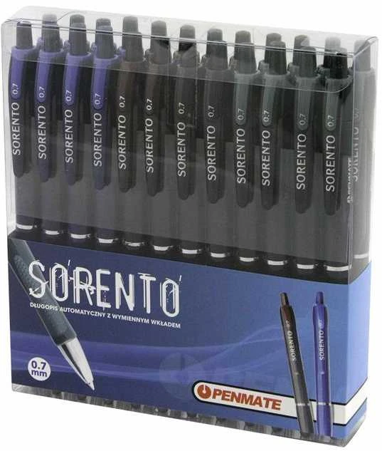 Penmate Sorento 0.7 mm tušinukų rinkinys dėžutėje
