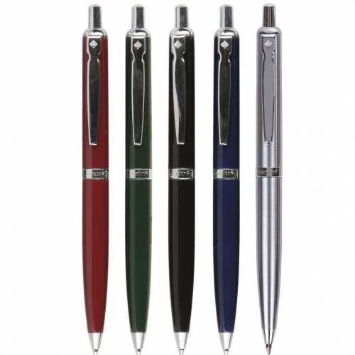 Zenith 60 automatinis rašiklis, 10 vnt. dėžutėje, spalvų miksas
