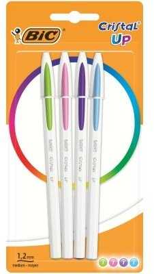 Bic Cristal Up pasteliniai rašikliai, 4 spalvos