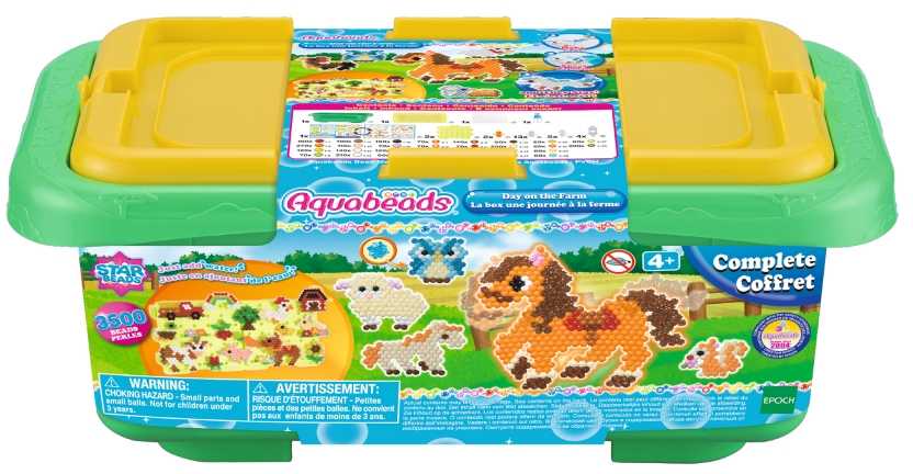 Mattel Aquabeads Vandens karoliukų diena ūkyje 31838