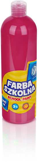 Astra plakatų dažai 500ml, rožiniai