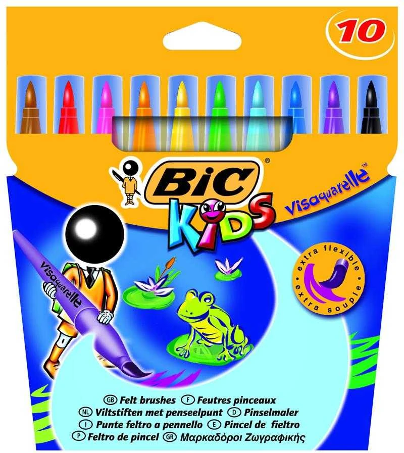 Bic Flamastry Visaqurelle 10 vnt (BICC0107)