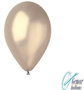 Sidabrinis metalizuotas balionas 30 cm