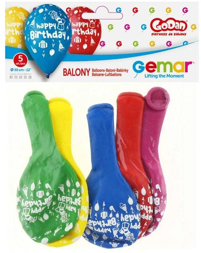 GoDan Balionai "Happy Birthday" (5vnt)
