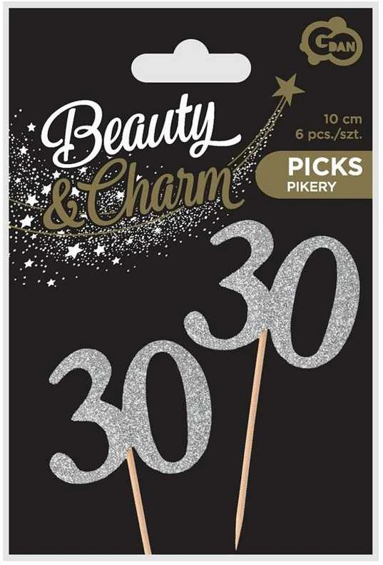 GoDan BIRTHDAY PIKERS 30 SRE 100 GO OP6PCS PBH