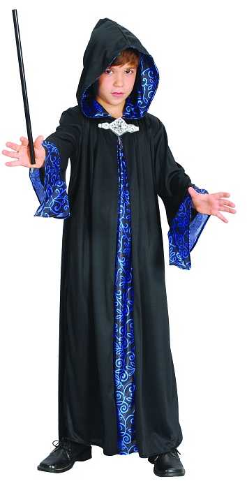 GoDan Wizard kostiumas - 120 / 130 cm universalus