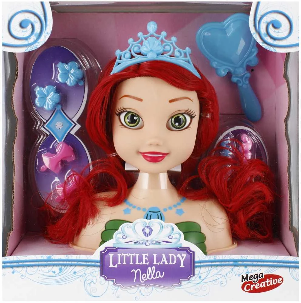 Mega Creative Nella Mermaid formavimo galvutė