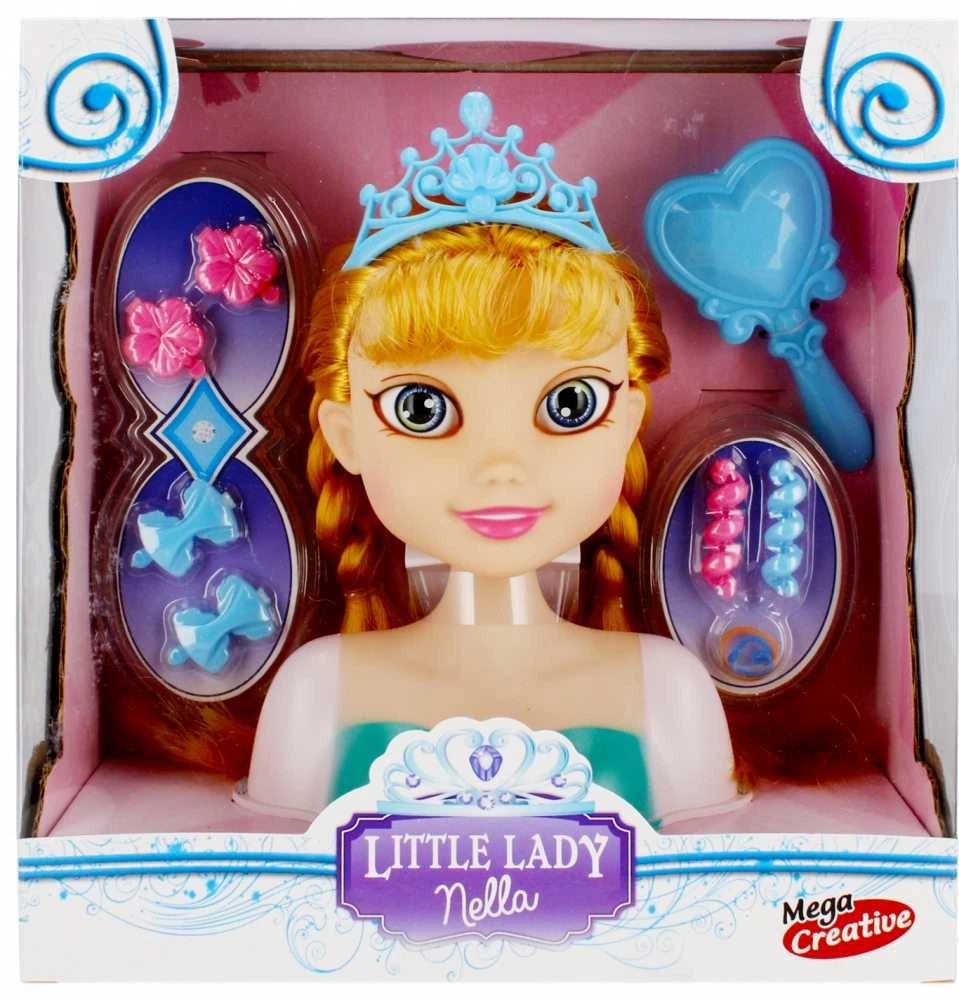 Mega Creative Nella princesės stiliaus galvutė