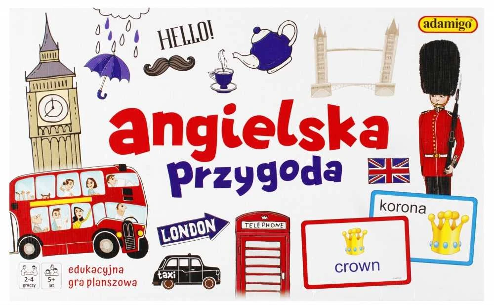 Žaidimas Anglų nuotykis PUD ADAMIGO 007744 ADM