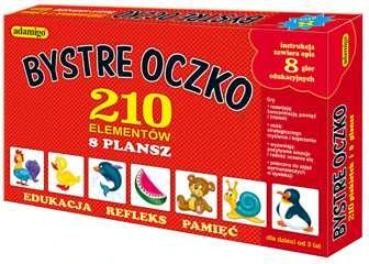 Edukacinis žaidimas Bystre kilpa rinkinys Adamigo, 214d.