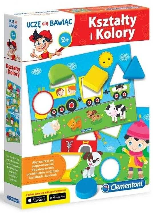 Dėlionė Clementoni Edukacinis žaidimas „Formos ir spalvos