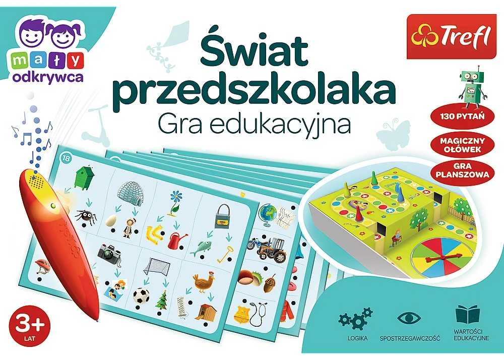 Trefl Little Explorer ikimokyklinio amžiaus vaikų pasaulis