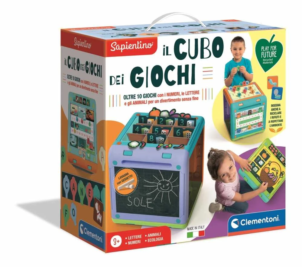 Edukacinis kubas Mokausi žaisdamas Clementoni 50695