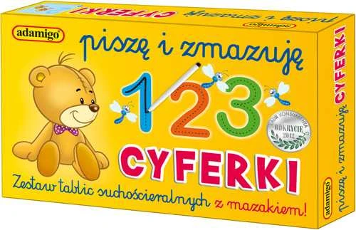Rašau ir ištrinu skaičius, Adamigo