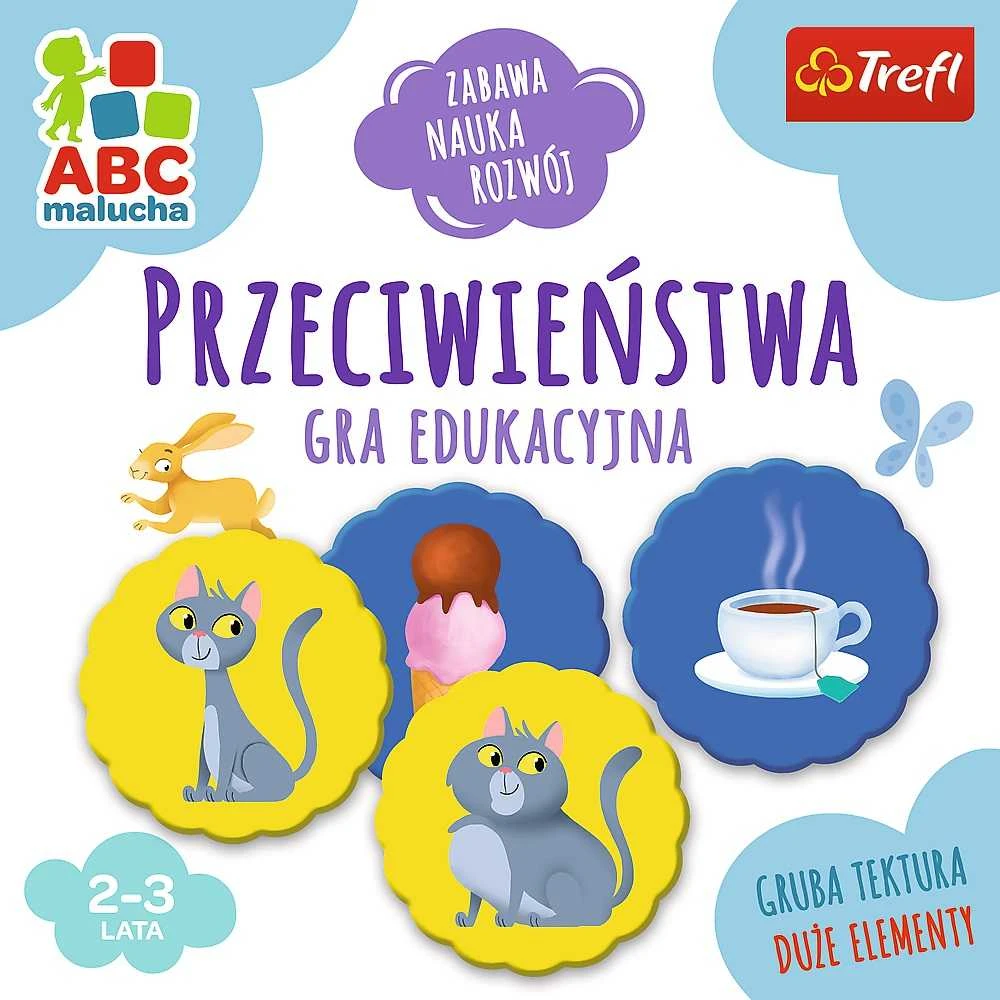Trefl - PRIEGIMŲ ŽAIDIMAS ABC KIDS TREFL PUD