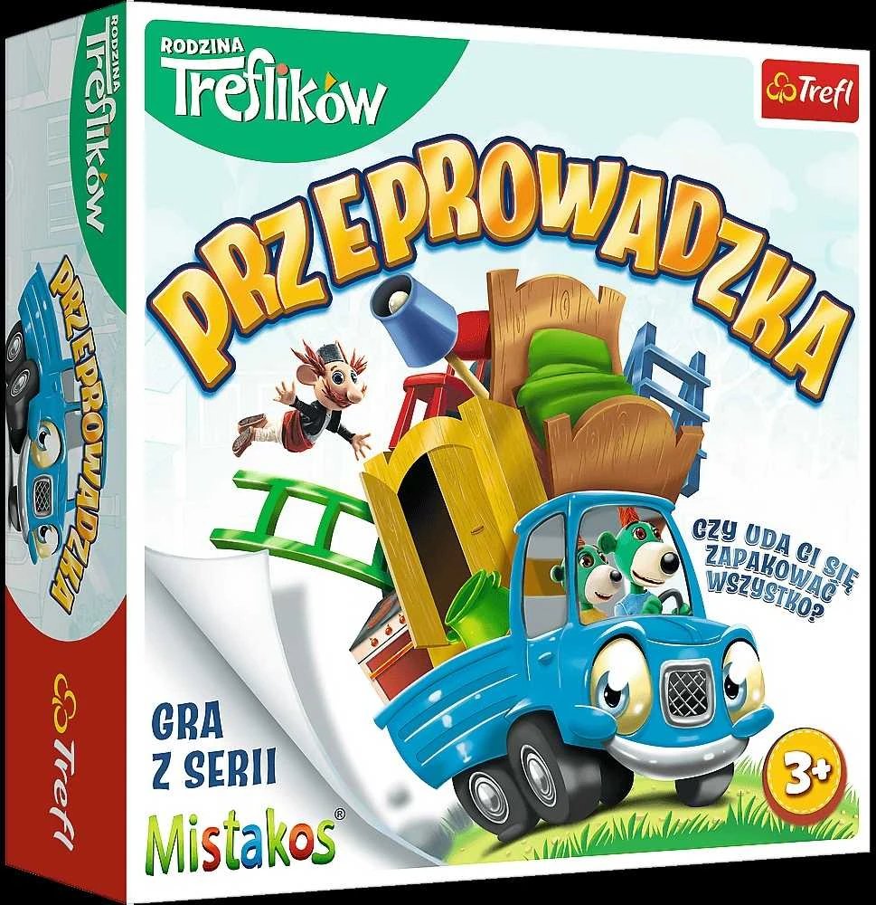 Persikraustymo žaidimas su Treflikų šeima Trefl 02071